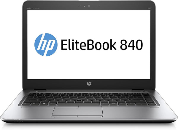 HP ELITEBOOK 840 G3 14.0" INTEL CORE I7-6600U 2.60 GHZ - 8GB RAM, 256GB SSD - Backlit Keyboard, Fingerprint Reader, Smartcard Reader, Webcam, Bluetooth - Windows 10 pro