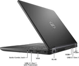 Grade B DELL LATITUDE 5490 13.9" INTEL CORE I5-8350U 1.70 GHZ - 16GB RAM, 256GB SSD - Webcam, Bluetooth - Windows 10 Pro