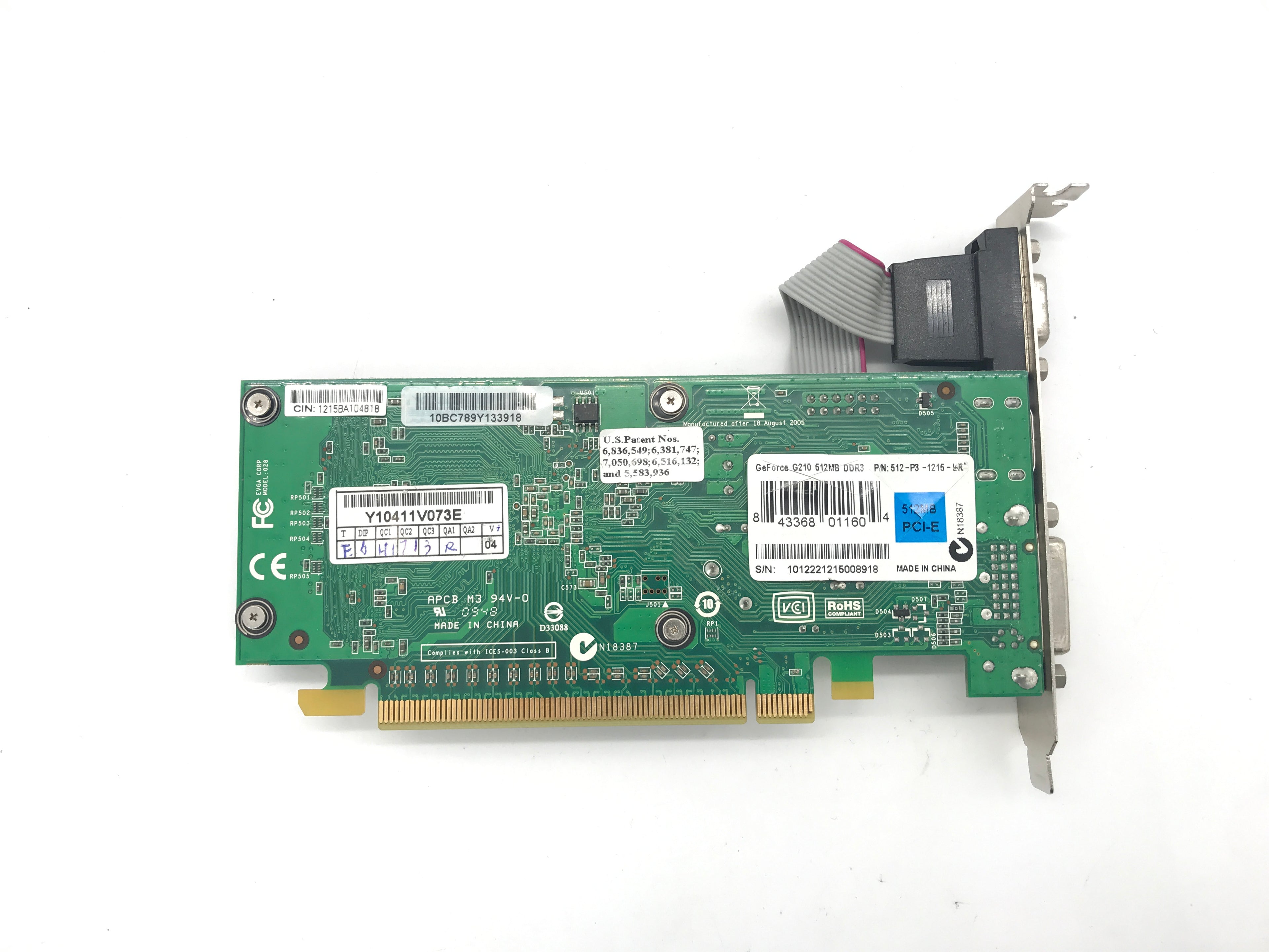 Nvidia Geforce 210 512MB 10BC789Y133918