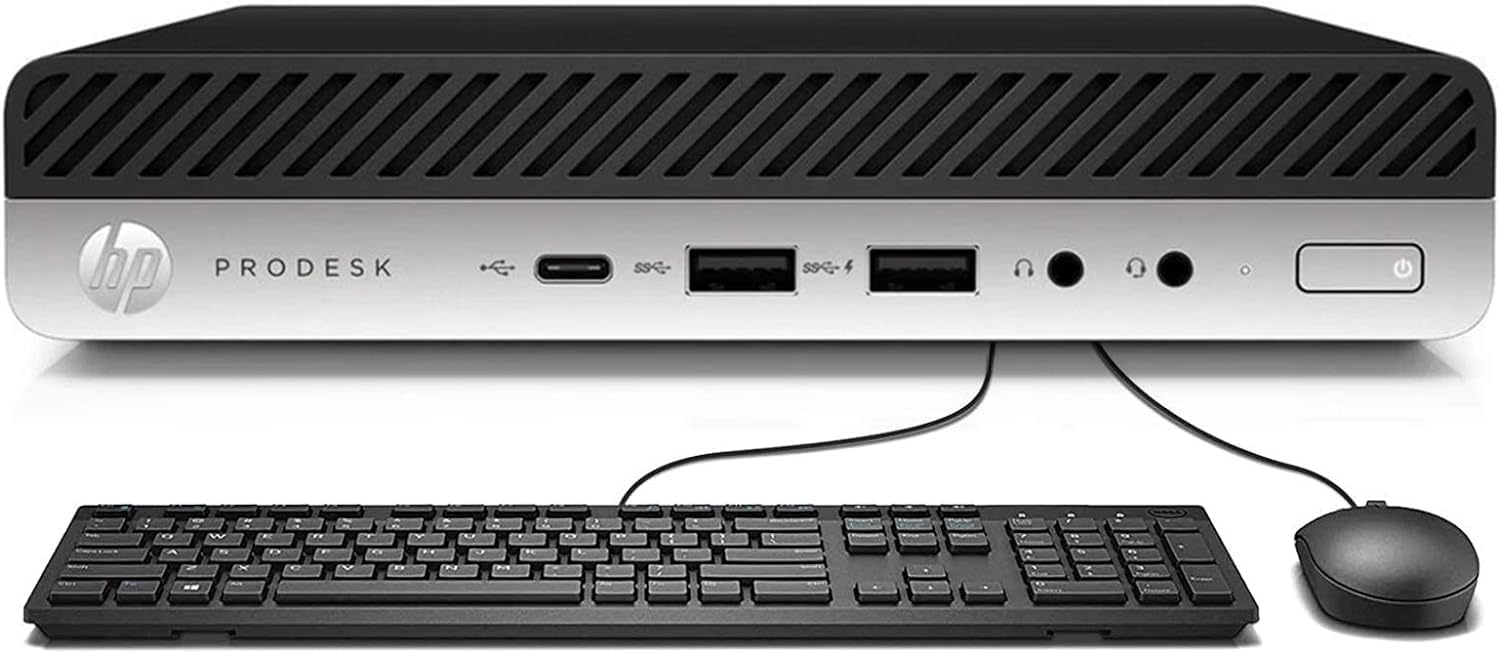 HP ELITEDESK 800 G3 DM 35W INTEL CORE I5-7500T 2.70 GHZ - 16GB RAM, 256GB SSD - Wifi, USB Keyboard, USB Mice, Windows 11 Pro