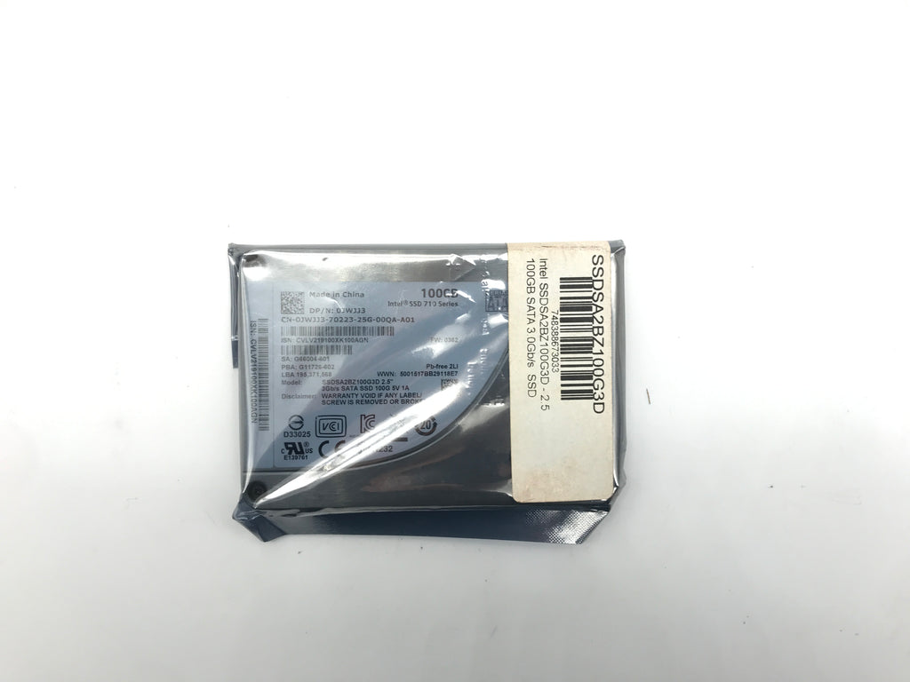 Dell 100GB 2.5" SSD Intel SSDSA2BZ100G3D 0JWJJ3