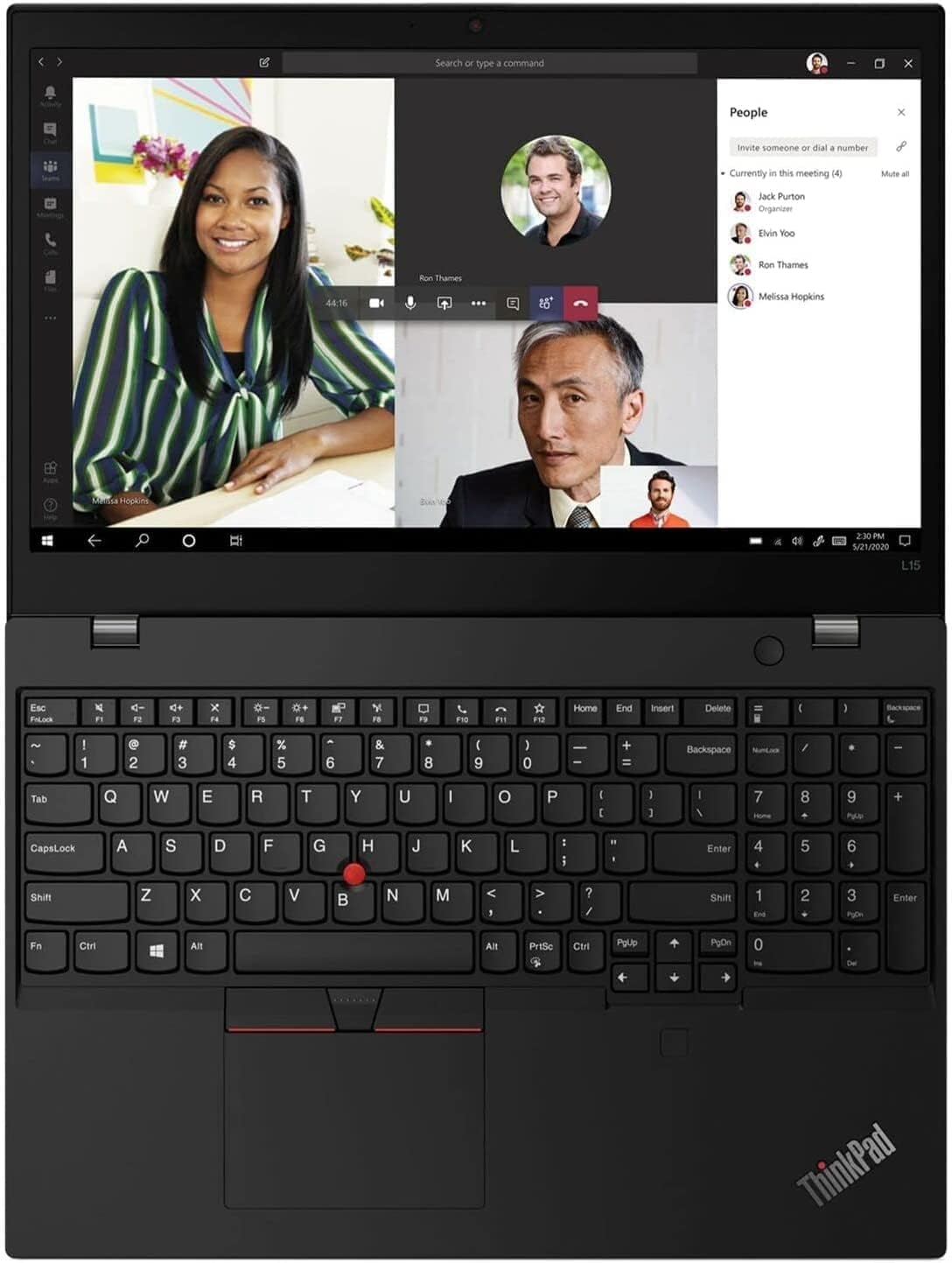 Grade C 1 Broken USB-C LENOVO THINKPAD L15 GEN 2A 15.5" FHD AMD RYZEN 5 PRO 5650U WITH RADEON GRAPHICS - 16GB RAM, 256GB SSD - Webcam, Bluetooth - No OS