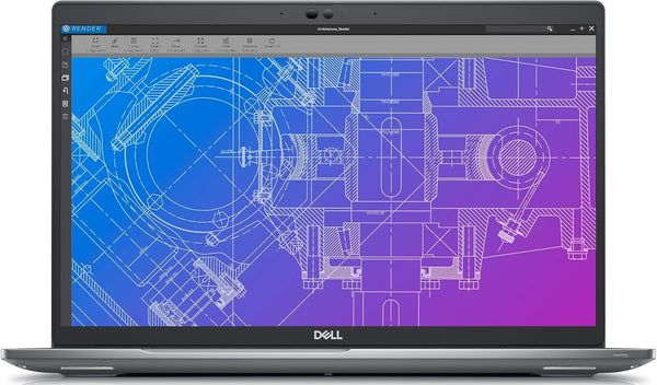DELL PRECISION 3570 15.5" FHD INTEL 12TH GEN CORE I7-1255U - 16GB RAM, 256GB SSD - Backlit Keyboard, Webcam, Bluetooth - Uses DDR5 1 stick 16GB only - Windows 11 Pro