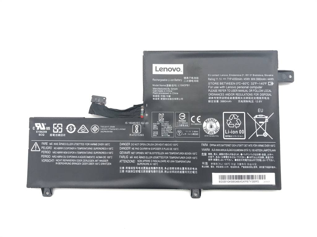 Genuine L15M3PB1 Battery for Lenovo Chromebook 200E Gen 1