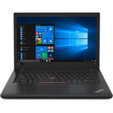 Lenovo ThinkPad T480 14.0" - Intel Core i7-8650U 1.90GHz, 16GB RAM,  250GB SSD, No Optical, Windows 10 Pro 64-Bit - Webcam - Bluetooth - Fingerprint Reader