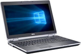 DELL LATITUDE E6530 15.5" INTEL CORE I7-3520M 2.90 GHZ - 8GB RAM, 250GB SSD - Webcam, Bluetooth - Windows 10 Pro