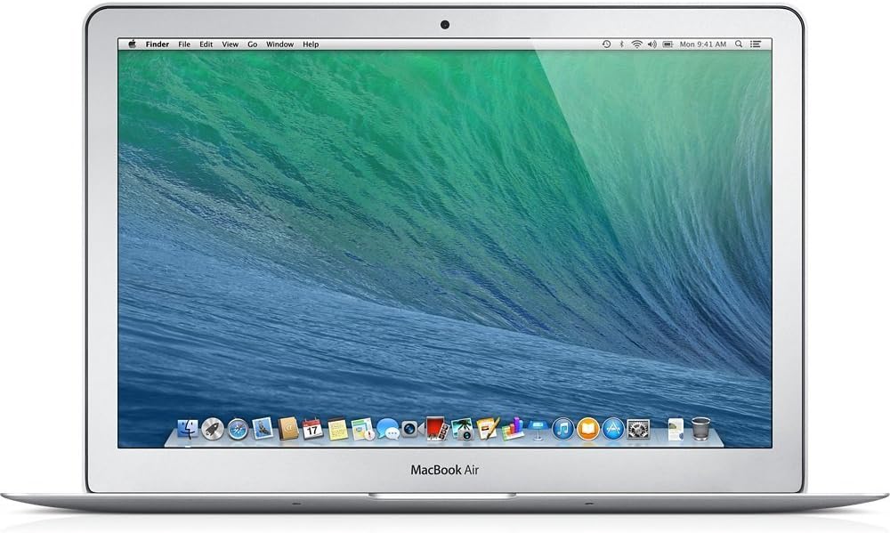 APPLE MacBookAir6,2/A1466 13.3" INTEL I5-4260U - 4GB RAM, 128GB SSD - Backlit Keyboard, Webcam, Bluetooth - Mac OS