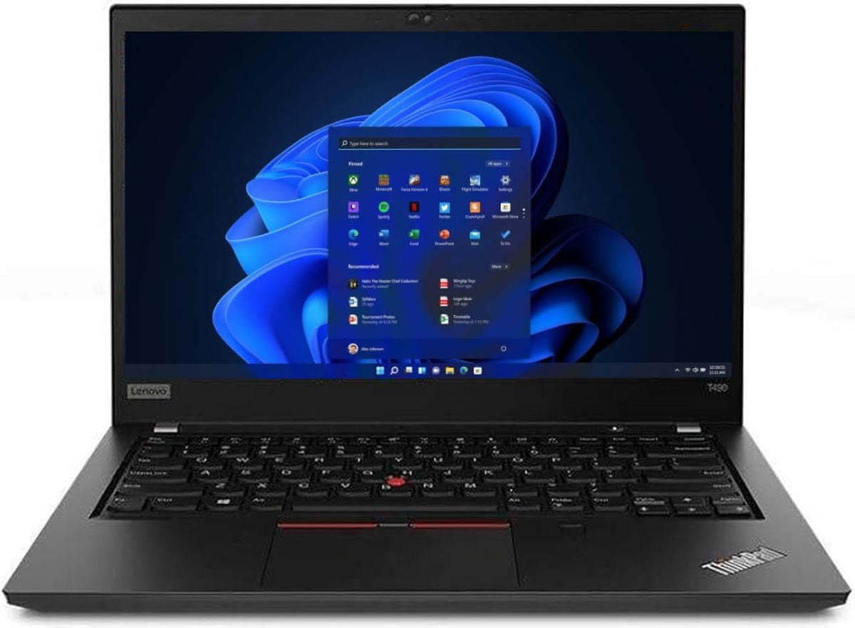 Grade B LENOVO THINKPAD T490 14.0" FHD INTEL CORE I5-8365U 1.60 GHZ - 16GB RAM, 256GB SSD - Touchscreen, Webcam, Bluetooth, Windows 11 Pro