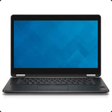Dell Latitude E7470 14.0" - Intel Core i7-6600U 2.60GHz, 16GB RAM, PCIe M.2 NGFF 256GB SSD, Windows 10 Pro 64-Bit - Webcam - Bluetooth