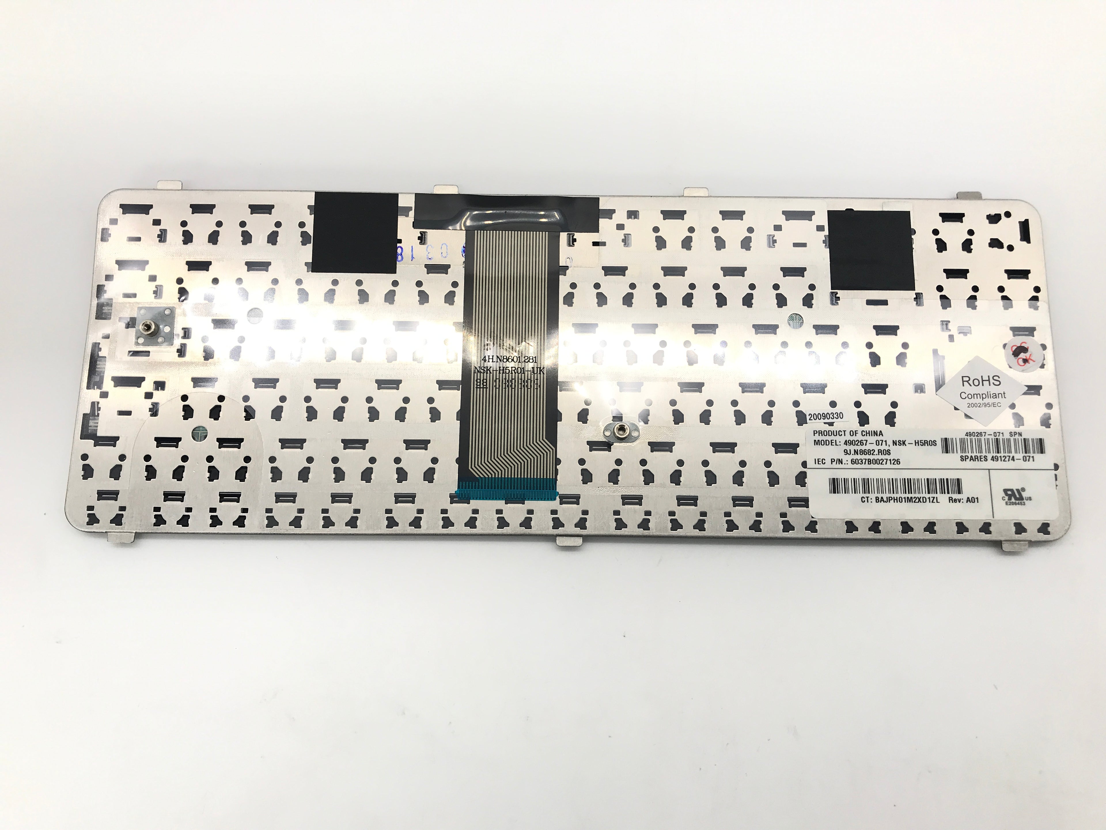 HP Compaq 6530s Keyboard 491274-071