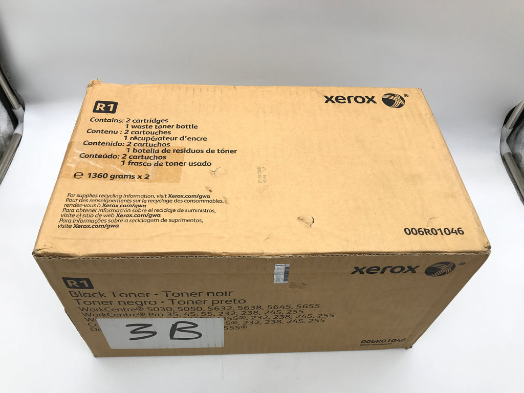 Xerox 2pcs Black Toner for WorkCentre 5000 Pro 35 M35 006r01046