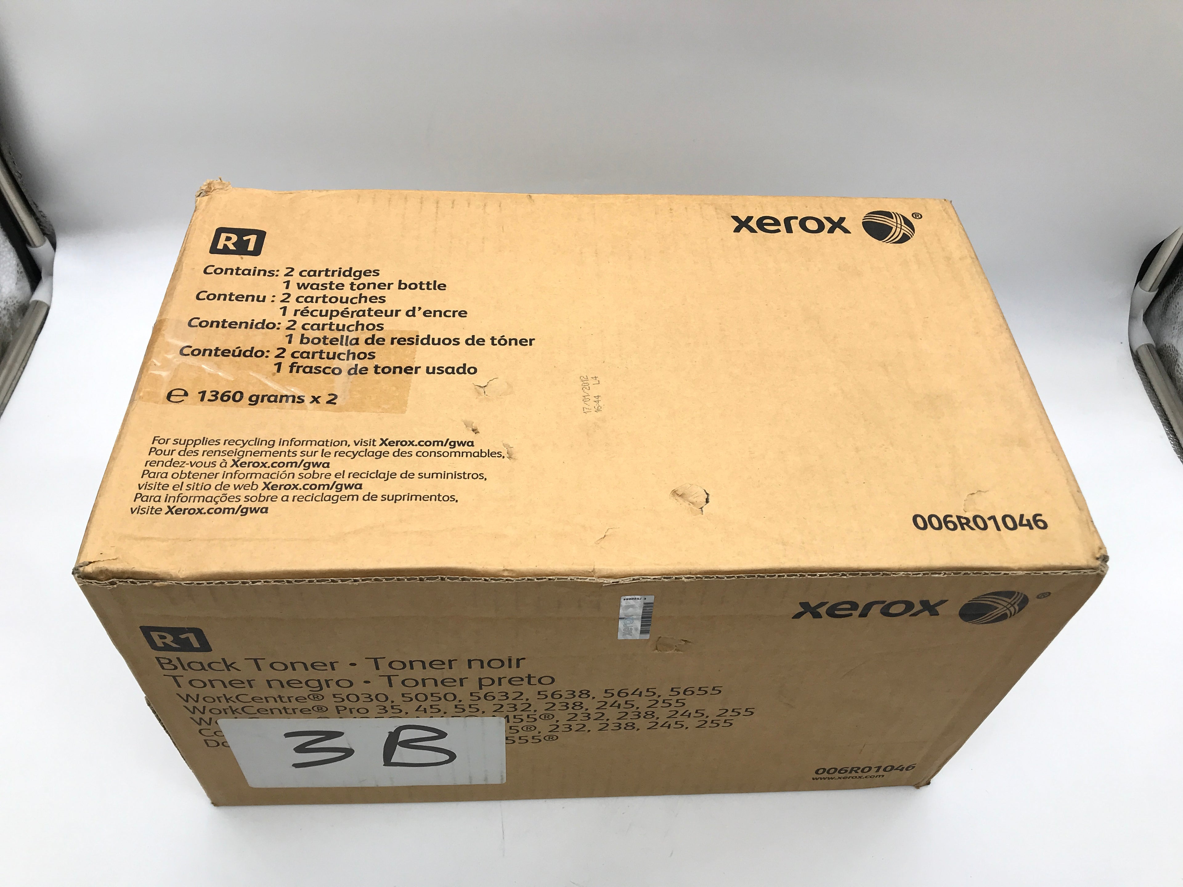 Xerox 2pcs Black Toner for WorkCentre 5000 Pro 35 M35 006r01046