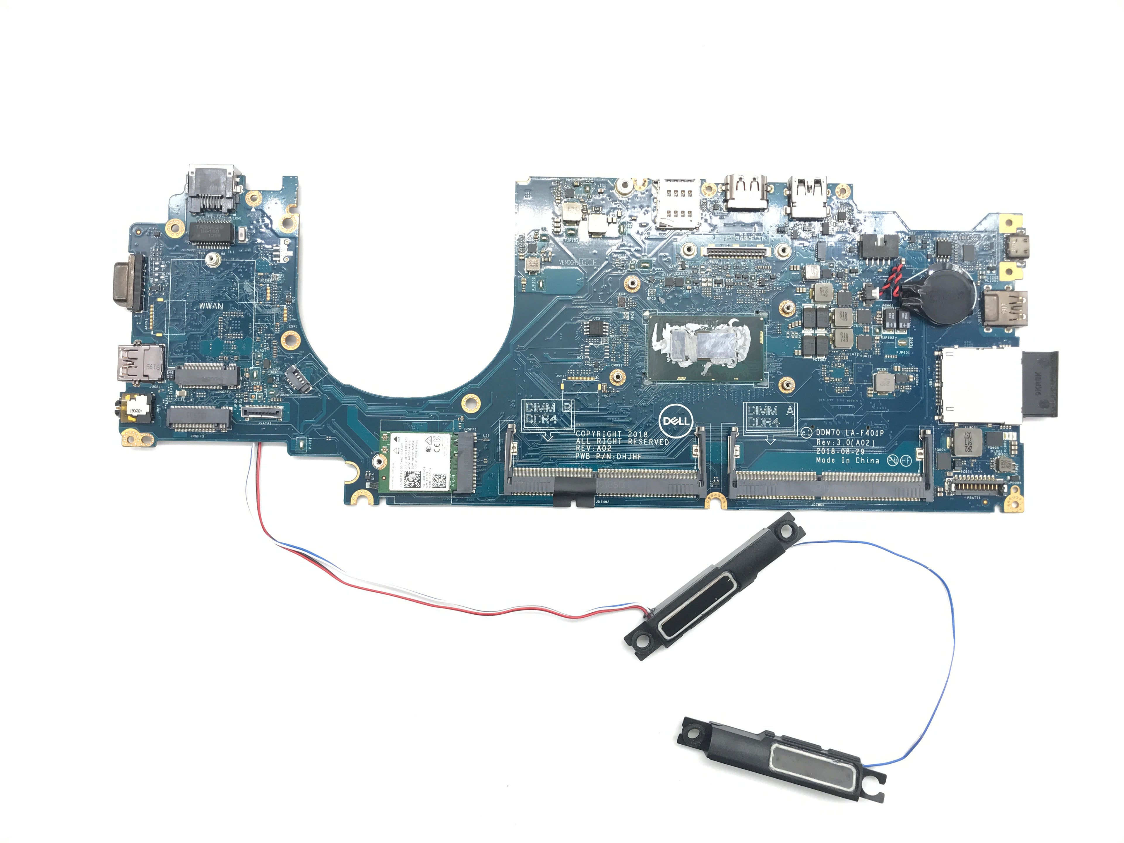 Dell Latitude 5490 Motherboard 0C08DH