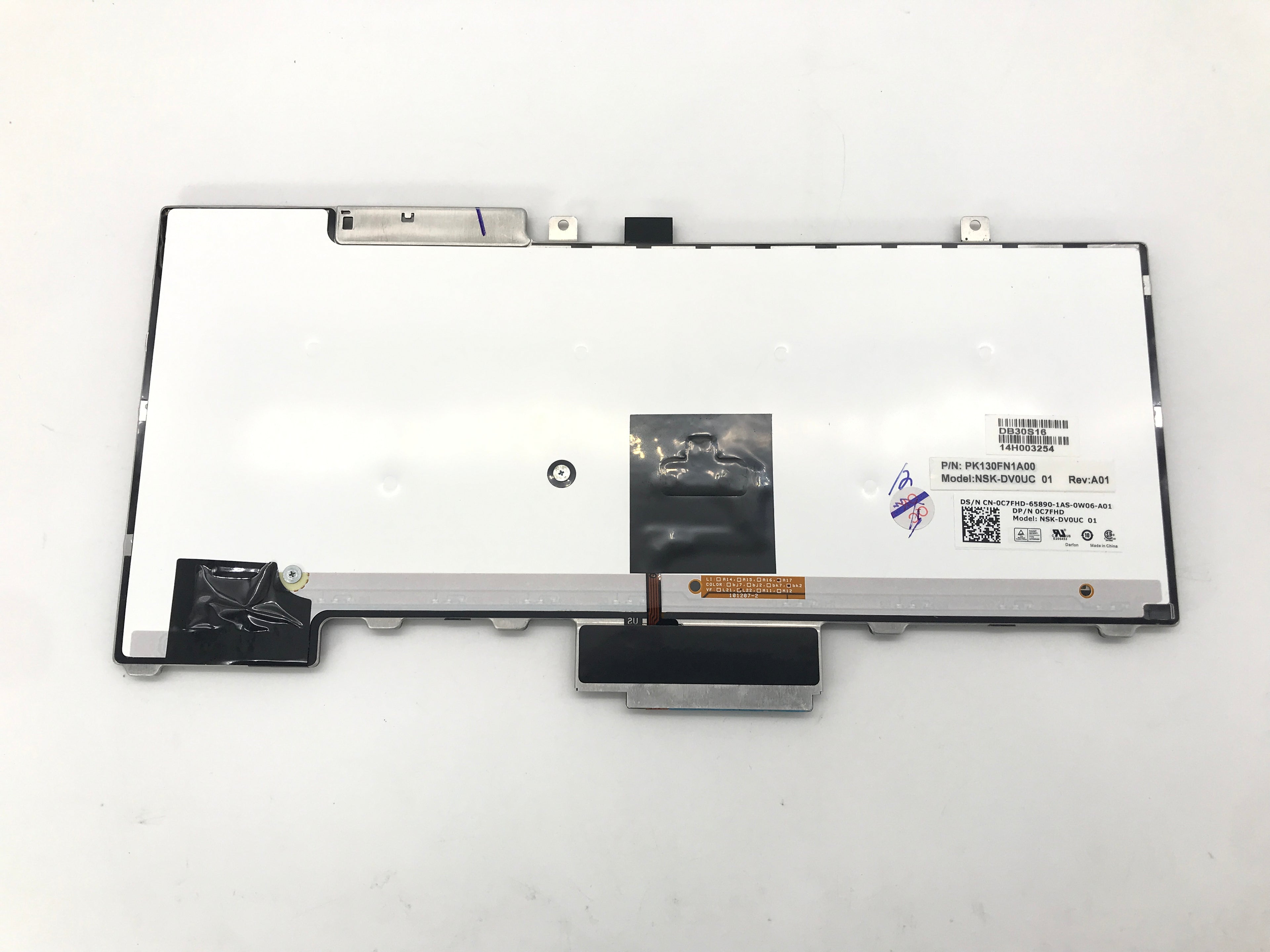 Dell NSK-DV0UC 01 Keyboard 0C7FHD