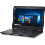 Dell Latitude E7270 12.5" - Intel Core i5-6300U 2.40GHz, 8GB RAM, SATA M.2 256GB SSD, Windows 10 Pro 64-Bit - Webcam - Bluetooth - SmartCard Reader