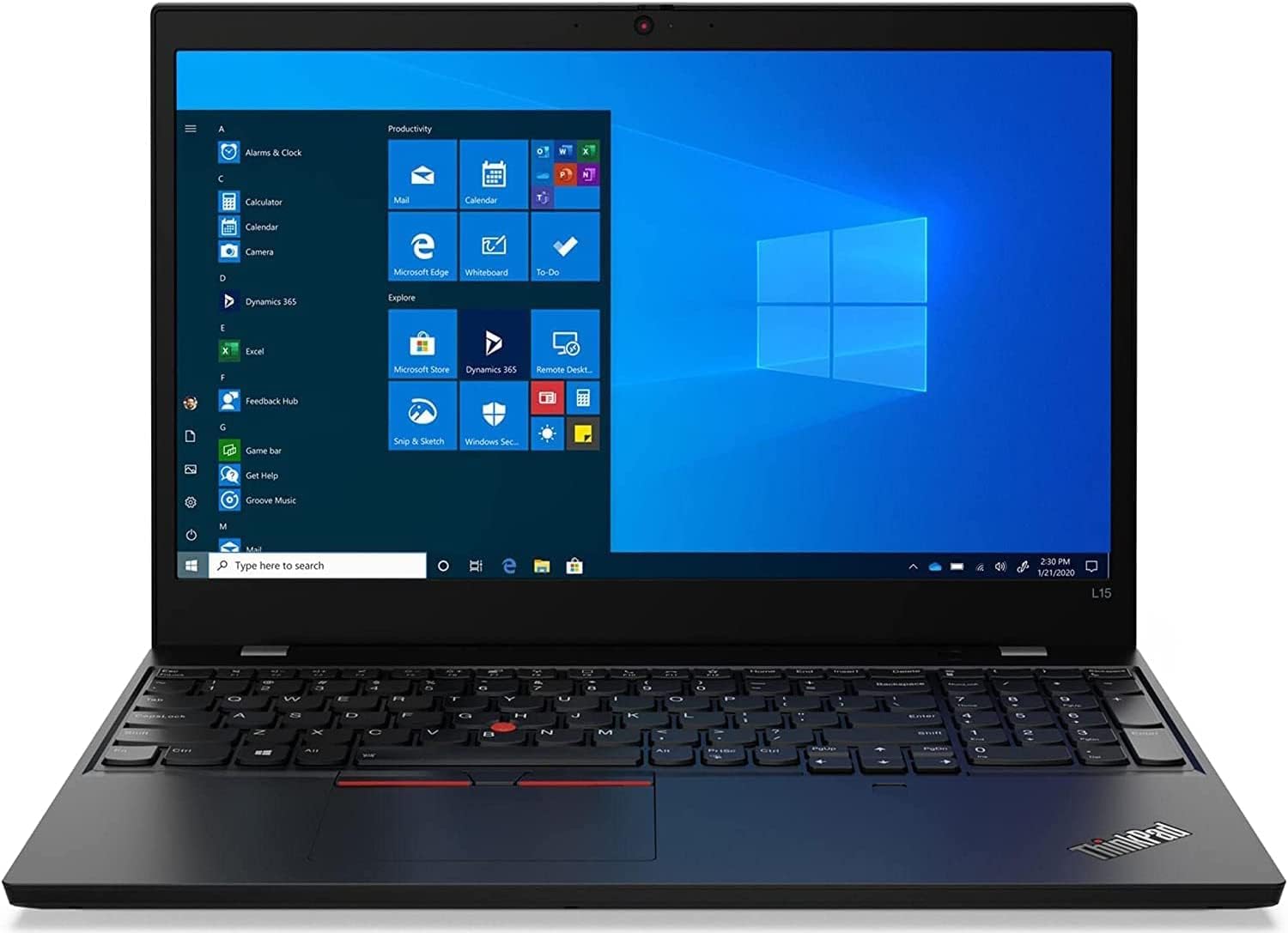 LENOVO THINKPAD L15 GEN 2A 15.5" FHD AMD RYZEN 5 PRO 5650U WITH RADEON GRAPHICS - 32GB RAM, 256GB SSD - Webcam, Bluetooth - Windows 11 Pro