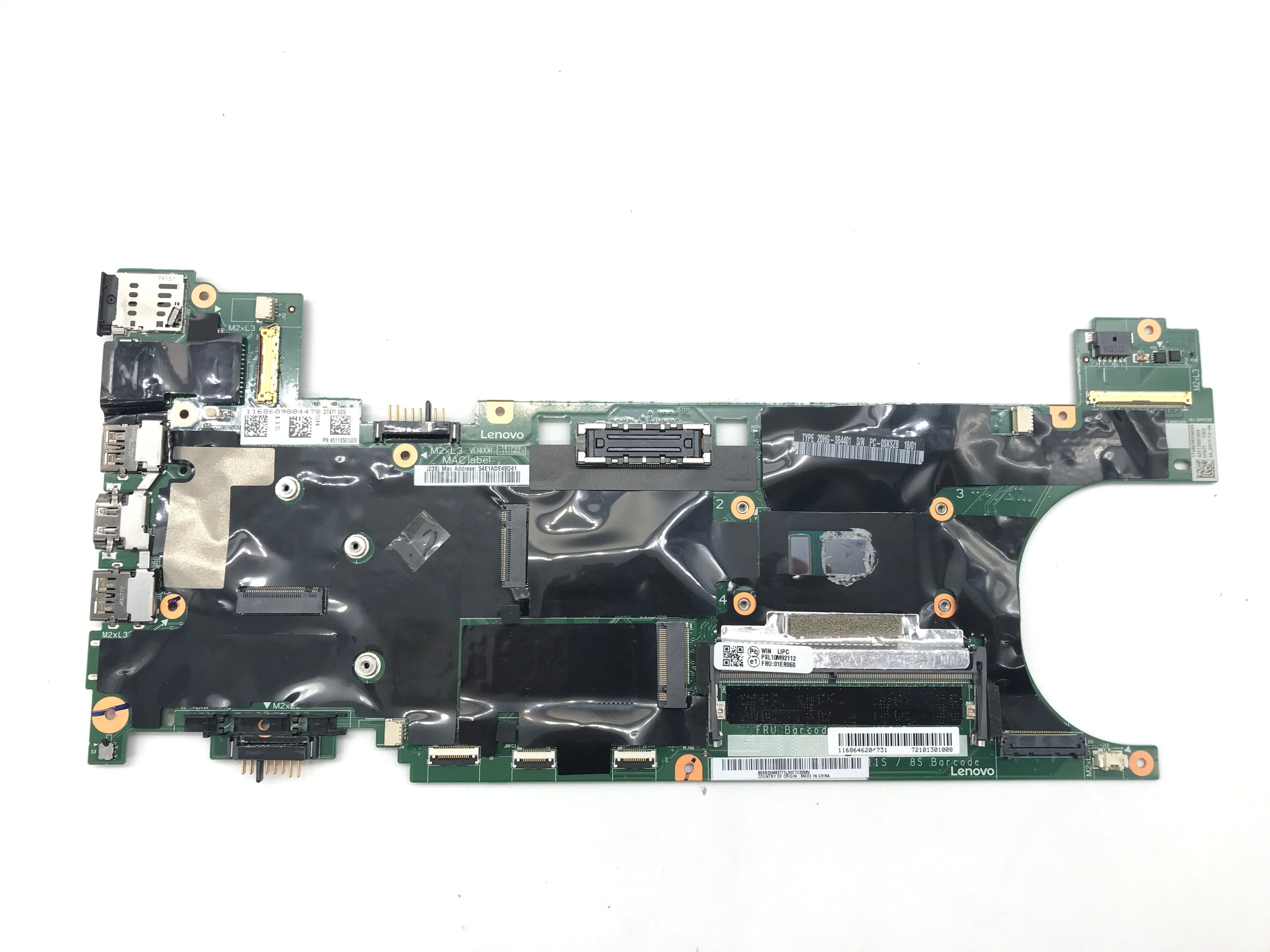 Lenovo Thinkpad T470s Motherboard 45113501009