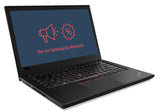 Lenovo ThinkPad T480 14.0" - Intel Core i7-8650U 1.90GHz, 16GB RAM, 250GB SSD, No Optical, Windows 10 Pro 64-Bit - Webcam - Bluetooth - Fingerprint Reader