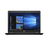 DELL LATITUDE 5480 13.9" FHD INTEL CORE I5-7300U 2.60 GHZ - 16GB RAM, 256GB SSD - Backlit Keyboard, Fingerprint Reader, Smartcard Reader, Webcam, Bluetooth - Windows 10 Pro
