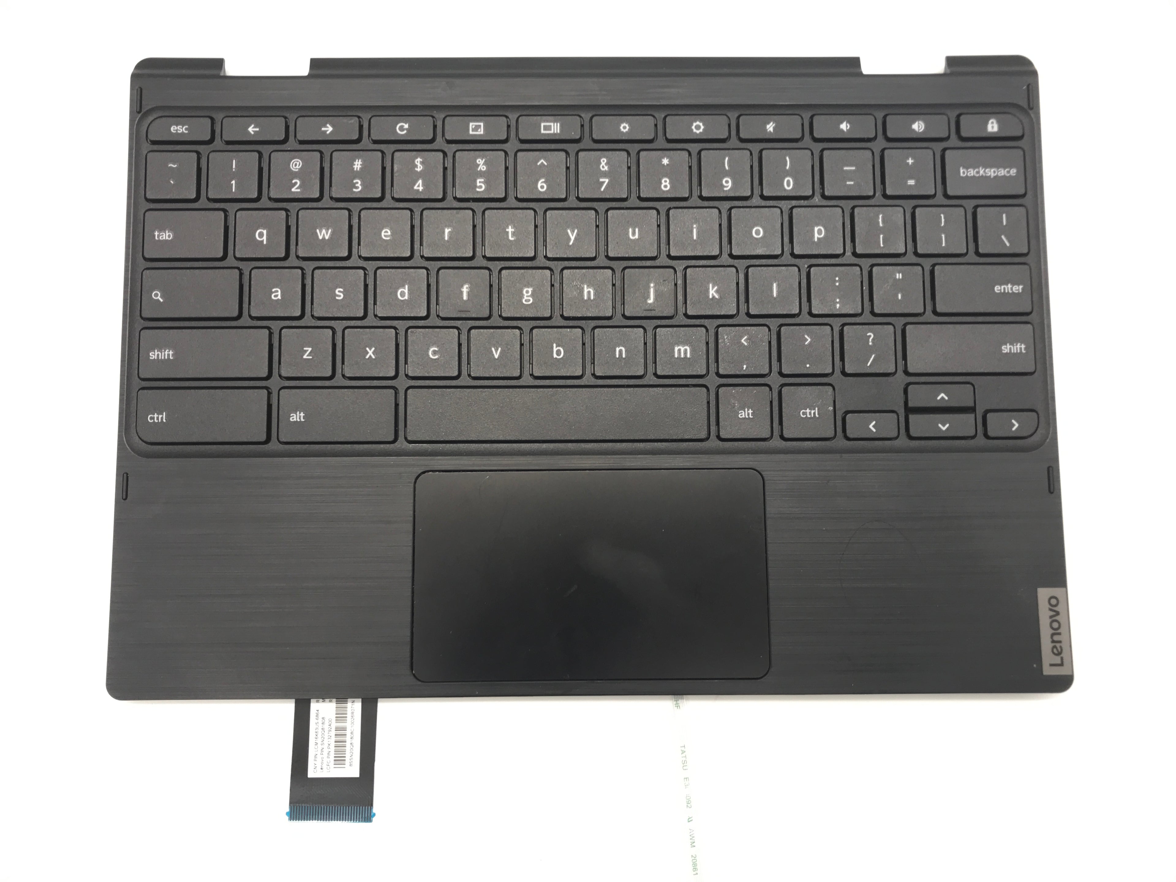 Lenovo 300E CHROMEBOOK 2ND Gen US Palmrest Keyboard 81QC0000US 5CB0X55512