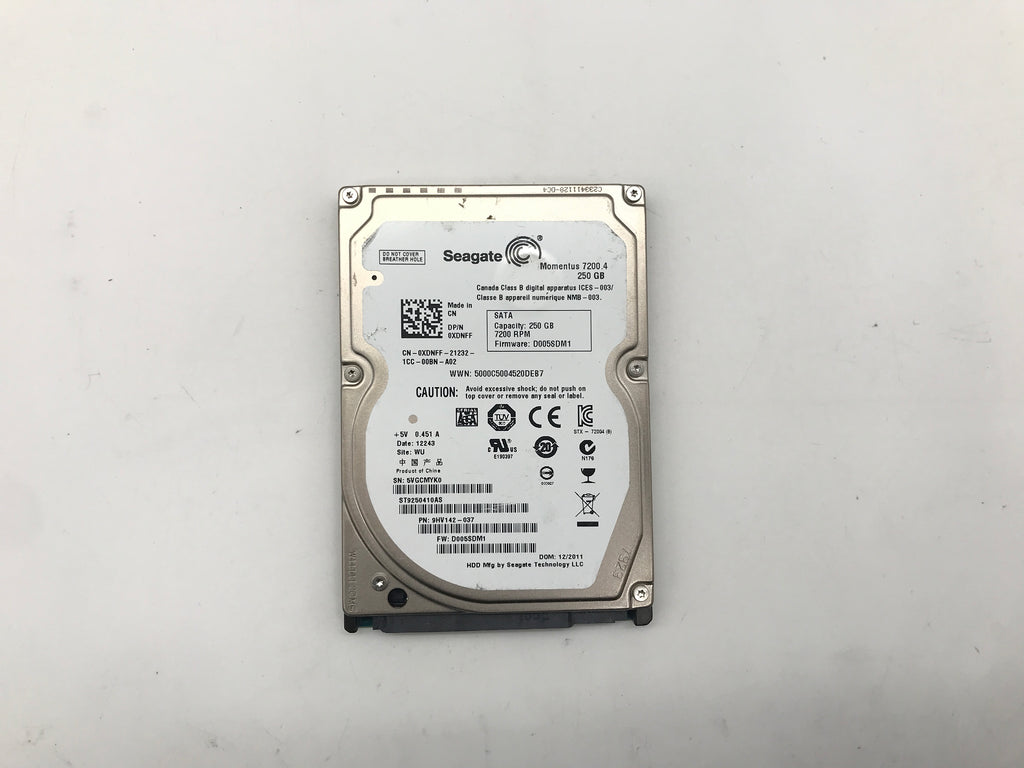 250GB 2.5" SATA III Laptop Hard Drive 9mm mixed brands