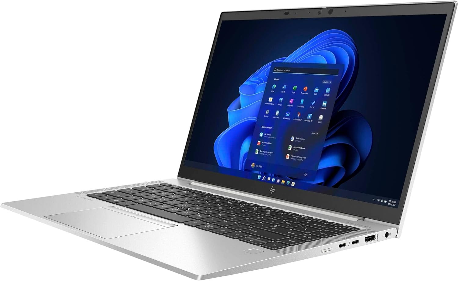 Grade B HP ELITEBOOK 840 G8 14.0" FHD INTEL 11TH GEN CORE I5-1145G7 2.60 GHZ - 8GB RAM, 128GB SSD - Touchscreen, Backlit Keyboard, Fingerprint Reader, Smartcard Reader, Webcam, Bluetooth - Windows 11 Pro