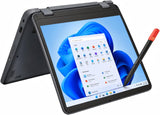 Lenovo 500w Yoga Gen 4 12.2" Touchscreen 2-in-1 Laptop with Pen – Intel N200, 8GB RAM, 128GB SSD, Windows 11 Pro