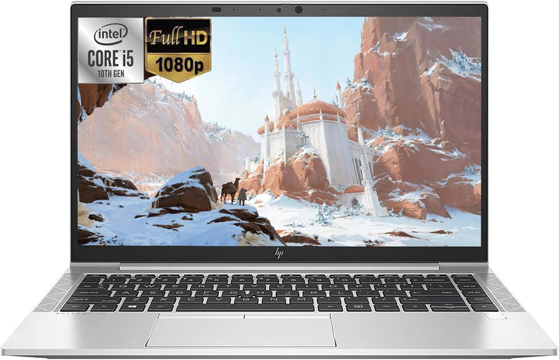 HP ELITEBOOK 840 G7 14.0" FHD INTEL CORE I5-10310U 1.70 GHZ - 16GB RAM, 256GB SSD - Backlit Keyboard, Fingerprint Reader, Smartcard Reader, Webcam, Bluetooth - Windows 10 Pro